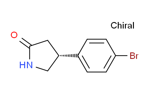 CAS No. 1353143-39-1, (R)-4-(4-Bromophenyl)pyrrolidin-2-one