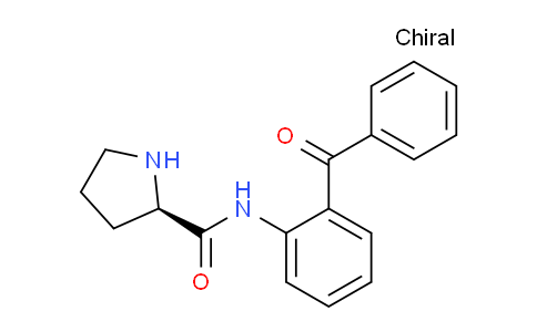 CAS No. 1609156-63-9, (R)-N-(2-Benzoylphenyl)pyrrolidine-2-carboxamide