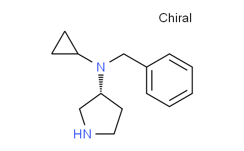 CAS No. 1353995-30-8, (R)-N-Benzyl-N-cyclopropylpyrrolidin-3-amine