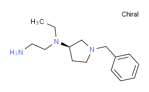 CAS No. 1353996-88-9, (R)-N1-(1-Benzylpyrrolidin-3-yl)-N1-ethylethane-1,2-diamine