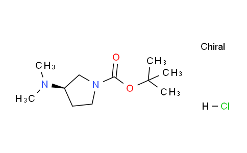 CAS No. 1004538-32-2, (R)-tert-Butyl 3-(dimethylamino)pyrrolidine-1-carboxylate hydrochloride