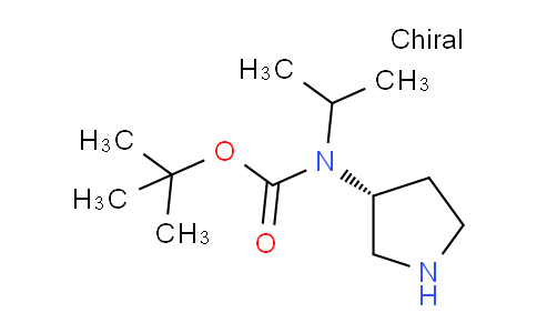 CAS No. 1353996-55-0, (R)-tert-Butyl isopropyl(pyrrolidin-3-yl)carbamate