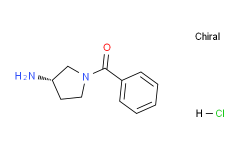 330186-77-1 | (S)-(3-Aminopyrrolidin-1-yl)(phenyl)methanone hydrochloride