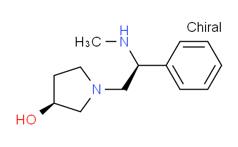 CAS No. 142773-73-7, (S)-1-((S)-2-(Methylamino)-2-phenylethyl)pyrrolidin-3-ol