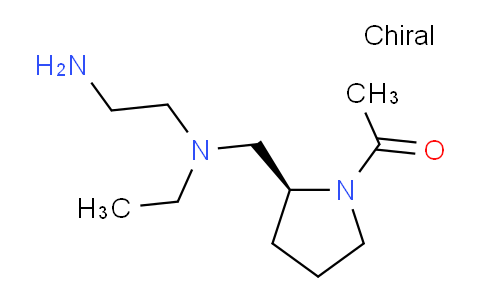 CAS No. 1354019-21-8, (S)-1-(2-(((2-Aminoethyl)(ethyl)amino)methyl)pyrrolidin-1-yl)ethanone