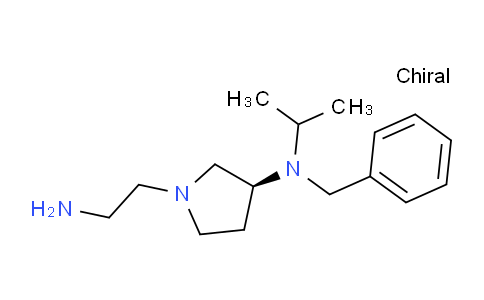CAS No. 1354015-77-2, (S)-1-(2-Aminoethyl)-N-benzyl-N-isopropylpyrrolidin-3-amine