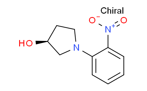 CAS No. 252759-85-6, (S)-1-(2-Nitrophenyl)pyrrolidin-3-ol