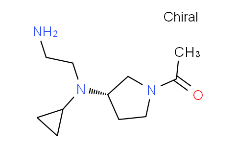 CAS No. 1354008-14-2, (S)-1-(3-((2-Aminoethyl)(cyclopropyl)amino)pyrrolidin-1-yl)ethanone