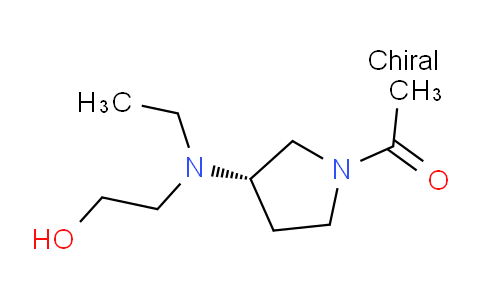 CAS No. 1354002-61-1, (S)-1-(3-(Ethyl(2-hydroxyethyl)amino)pyrrolidin-1-yl)ethanone
