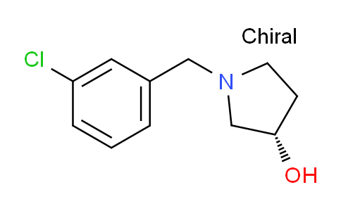 CAS No. 1264038-70-1, (S)-1-(3-Chlorobenzyl)pyrrolidin-3-ol