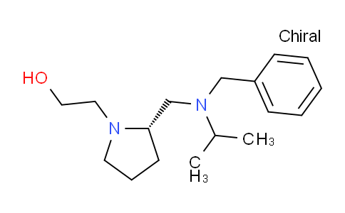 CAS No. 1354008-00-6, (S)-2-(2-((Benzyl(isopropyl)amino)methyl)pyrrolidin-1-yl)ethanol
