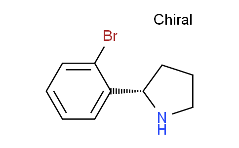 CAS No. 1217680-27-7, (S)-2-(2-Bromophenyl)pyrrolidine