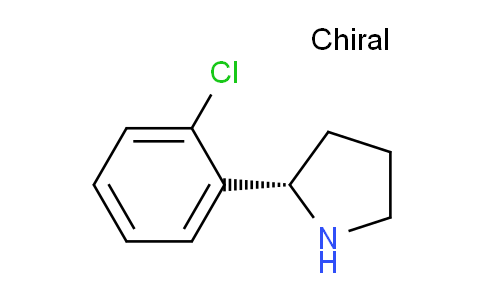 CAS No. 1217788-99-2, (S)-2-(2-Chlorophenyl)pyrrolidine