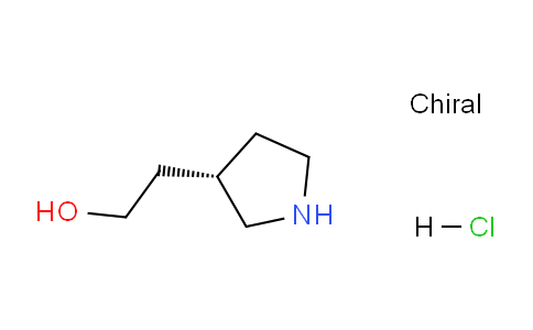 CAS No. 1421033-80-8, (S)-2-(Pyrrolidin-3-yl)ethanol hydrochloride