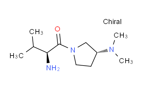 CAS No. 1401668-82-3, (S)-2-Amino-1-((R)-3-(dimethylamino)pyrrolidin-1-yl)-3-methylbutan-1-one