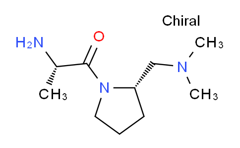 CAS No. 1401665-87-9, (S)-2-Amino-1-((S)-2-((dimethylamino)methyl)pyrrolidin-1-yl)propan-1-one