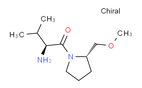 CAS No. 1401668-88-9, (S)-2-Amino-1-((S)-2-(methoxymethyl)pyrrolidin-1-yl)-3-methylbutan-1-one
