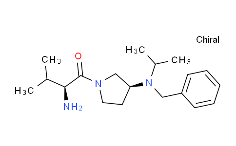 CAS No. 1401666-37-2, (S)-2-Amino-1-((S)-3-(benzyl(isopropyl)amino)pyrrolidin-1-yl)-3-methylbutan-1-one