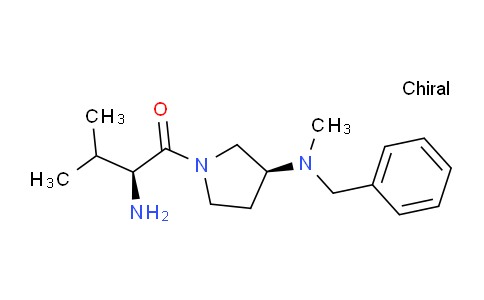 CAS No. 1401665-40-4, (S)-2-Amino-1-((S)-3-(benzyl(methyl)amino)pyrrolidin-1-yl)-3-methylbutan-1-one