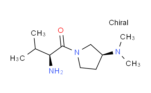 CAS No. 1401667-15-9, (S)-2-Amino-1-((S)-3-(dimethylamino)pyrrolidin-1-yl)-3-methylbutan-1-one