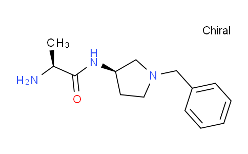 CAS No. 1401667-56-8, (S)-2-Amino-N-((R)-1-benzylpyrrolidin-3-yl)propanamide