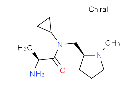 CAS No. 1401665-61-9, (S)-2-Amino-N-cyclopropyl-N-(((S)-1-methylpyrrolidin-2-yl)methyl)propanamide