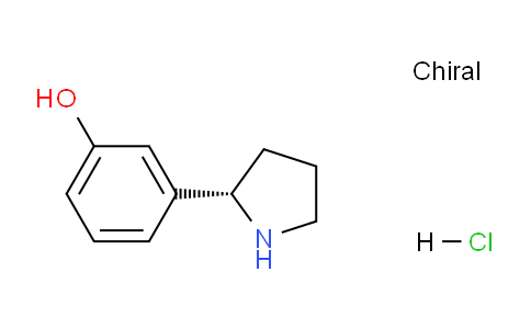CAS No. 2250242-77-2, (S)-3-(Pyrrolidin-2-yl)phenol hydrochloride