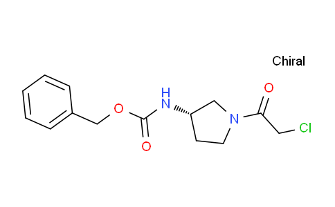 CAS No. 1354001-95-8, (S)-Benzyl (1-(2-chloroacetyl)pyrrolidin-3-yl)carbamate