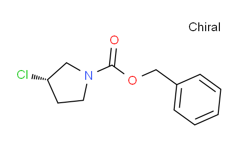 CAS No. 1354017-84-7, (S)-Benzyl 3-chloropyrrolidine-1-carboxylate