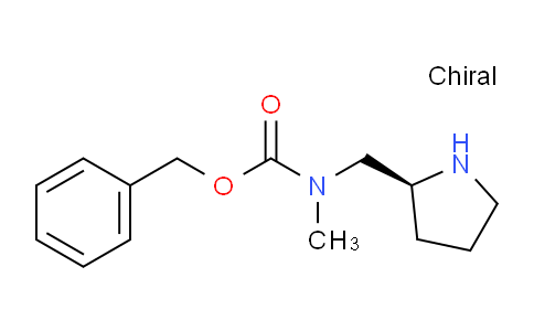 CAS No. 1354004-02-6, (S)-Benzyl methyl(pyrrolidin-2-ylmethyl)carbamate