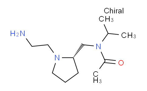 CAS No. 1354019-83-2, (S)-N-((1-(2-Aminoethyl)pyrrolidin-2-yl)methyl)-N-isopropylacetamide