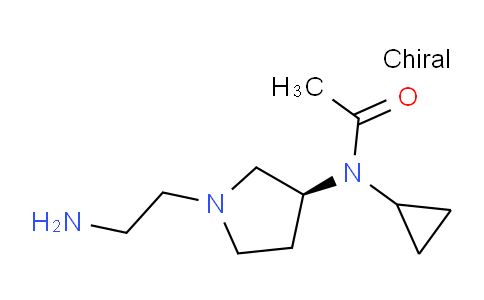 CAS No. 1353994-47-4, (S)-N-(1-(2-Aminoethyl)pyrrolidin-3-yl)-N-cyclopropylacetamide