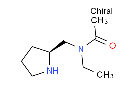 CAS No. 1354019-41-2, (S)-N-Ethyl-N-(pyrrolidin-2-ylmethyl)acetamide