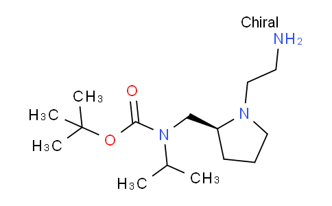 CAS No. 1354002-77-9, (S)-tert-Butyl ((1-(2-aminoethyl)pyrrolidin-2-yl)methyl)(isopropyl)carbamate
