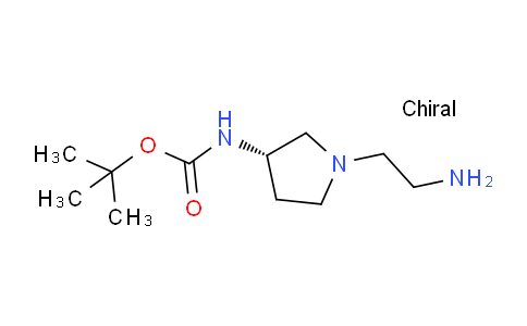 CAS No. 1354019-42-3, (S)-tert-Butyl (1-(2-aminoethyl)pyrrolidin-3-yl)carbamate