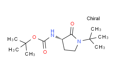 CAS No. 943845-69-0, (S)-tert-Butyl (1-(tert-butyl)-2-oxopyrrolidin-3-yl)carbamate