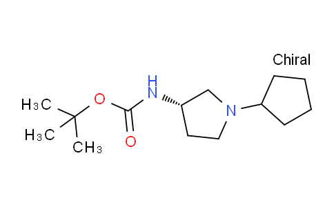 CAS No. 937397-21-2, (S)-tert-Butyl (1-cyclopentylpyrrolidin-3-yl)carbamate