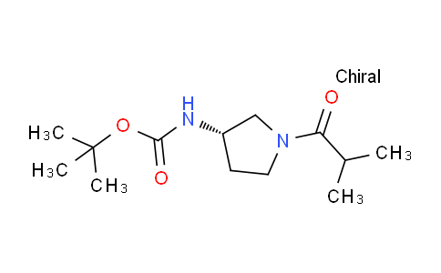CAS No. 1286208-44-3, (S)-tert-Butyl (1-isobutyrylpyrrolidin-3-yl)carbamate