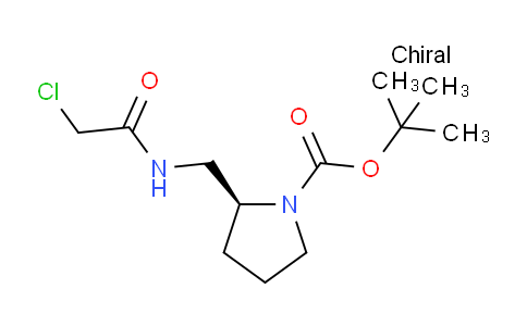 CAS No. 929047-18-7, (S)-tert-Butyl 2-((2-chloroacetamido)methyl)pyrrolidine-1-carboxylate