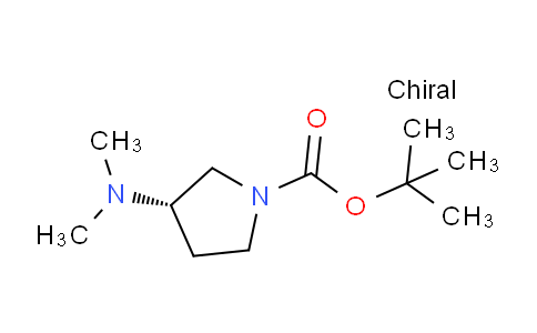 CAS No. 1263077-95-7, (S)-tert-Butyl 3-(dimethylamino)pyrrolidine-1-carboxylate