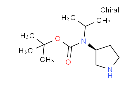 CAS No. 1353999-37-7, (S)-tert-Butyl isopropyl(pyrrolidin-3-yl)carbamate