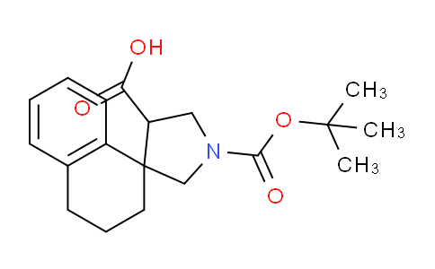 CAS No. 1923056-76-1, 1'-(tert-Butoxycarbonyl)-3,4-dihydro-2H-spiro[naphthalene-1,3'-pyrrolidine]-4'-carboxylic acid