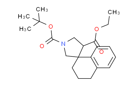 CAS No. 1956382-64-1, 1'-tert-Butyl 4'-ethyl 3,4-dihydro-2H-spiro[naphthalene-1,3'-pyrrolidine]-1',4'-dicarboxylate