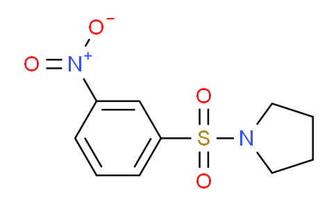 CAS No. 91619-30-6, 1-((3-Nitrophenyl)sulfonyl)pyrrolidine