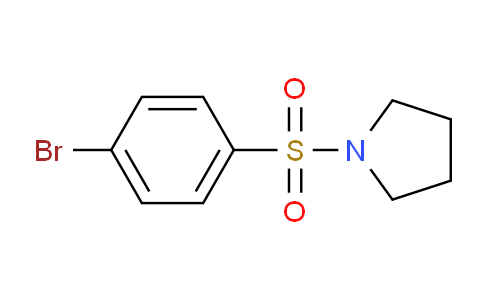 CAS No. 136350-52-2, 1-((4-Bromophenyl)sulfonyl)pyrrolidine