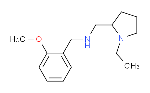 MC665197 | 726162-66-9 | 1-(1-Ethylpyrrolidin-2-yl)-N-(2-methoxybenzyl)methanamine