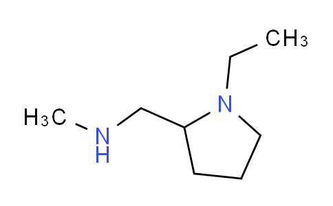 CAS No. 60923-27-5, 1-(1-Ethylpyrrolidin-2-yl)-N-methylmethanamine