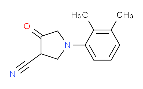 CAS No. 1312133-38-2, 1-(2,3-Dimethylphenyl)-4-oxopyrrolidine-3-carbonitrile