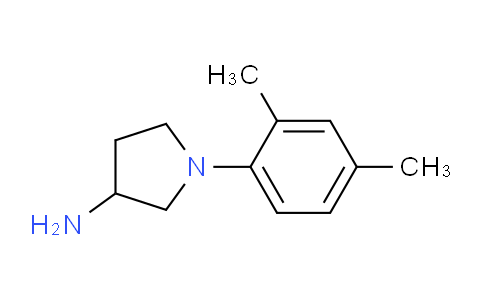 CAS No. 1096836-54-2, 1-(2,4-Dimethylphenyl)pyrrolidin-3-amine