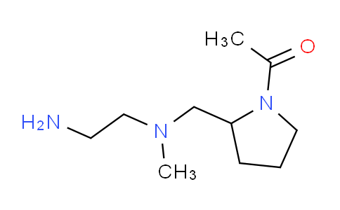 CAS No. 1353964-13-2, 1-(2-(((2-Aminoethyl)(methyl)amino)methyl)pyrrolidin-1-yl)ethanone